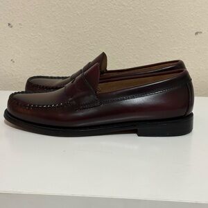 GH Bass Weejuns Men’s Burgundy Leather Penny Loafers Size 8D